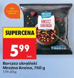 Biedronka Polsko Mroźna Kraina barszcz ukraiński nabídka
