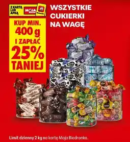 Biedronka Polsko Moja Cukierki nabídka