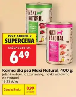 Biedronka Polsko Maxi Natural karma dla psa nabídka