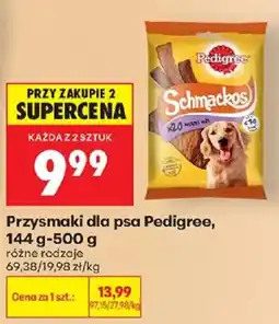 Biedronka Polsko Pedigree Schmackos nabídka
