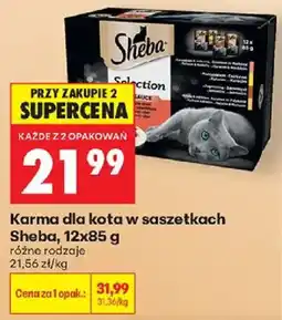 Biedronka Polsko Sheba karma dla kota w saszetkach nabídka