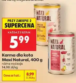 Biedronka Polsko Maxi Natural karma dla kota nabídka