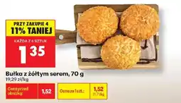 Biedronka Polsko Bułka z żółtym serem nabídka