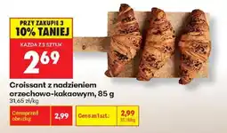 Biedronka Polsko Croissant z nadzieniem orzechowo-kakaowym nabídka