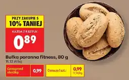 Biedronka Polsko Bułka poranna fitness nabídka