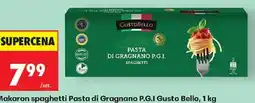 Biedronka Polsko Gusto Bello pasta di gragnano p.g.i. spaghetti nabídka