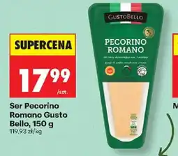 Biedronka Polsko Gusto Bello pecorino romano nabídka