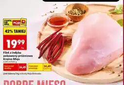 Biedronka Polsko Kraina Mięs Filet z indyka pakowany próżniowo nabídka
