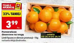 Biedronka Polsko Pomarańcze deserowe nabídka