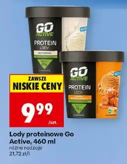 Biedronka Polsko Go Active lody proteinowe nabídka