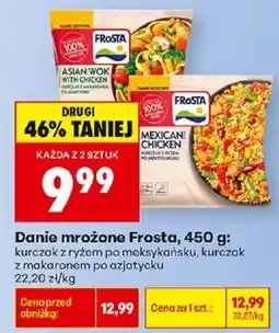 Biedronka Polsko Frosta danie mrożone nabídka
