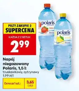 Biedronka Polsko Polaris napój niegazowany truskawkowy, cytrynowy nabídka