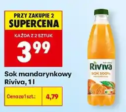 Biedronka Polsko Riviva sok mandarynkowy nabídka