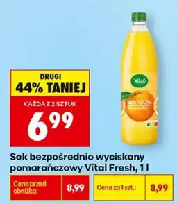 Biedronka Polsko Vital sok pomarańczowy nabídka
