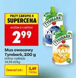 Biedronka Polsko Tymbark mus owocowy nabídka