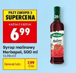 Biedronka Polsko Herbapol syrop malinowy nabídka