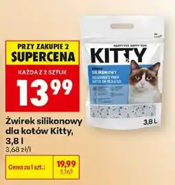 Biedronka Polsko Kitty żwirek silikonowy nabídka