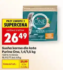 Biedronka Polsko Purina One sucha karma dla kota nabídka