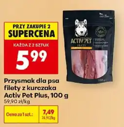 Biedronka Polsko Activ Pet Plus filety z kurczaka nabídka