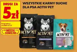 Biedronka Polsko Activ Pet všechny suché krmiva pro psa nabídka