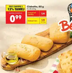 Biedronka Polsko Ciabatta nabídka