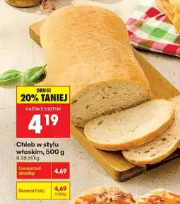 Biedronka Polsko Chleb w stylu włoskim nabídka