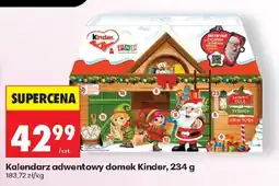 Biedronka Polsko Kinder kalendář adwentový domek nabídka