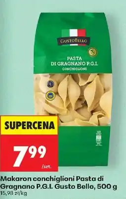 Biedronka Polsko Gusto Bello makaron conchiglioni nabídka