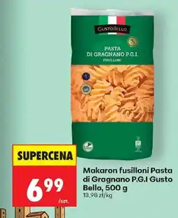 Biedronka Polsko Gusto Bello pasta fusilloni nabídka