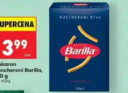 Biedronka Polsko Barilla maccheroni nabídka