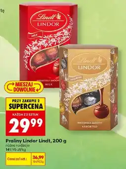 Biedronka Polsko Lindt praliny lindor nabídka