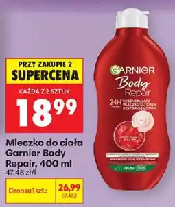 Biedronka Polsko Garnier Mleczko do ciała Body Repair nabídka