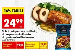 Biedronka Polsko Biedronka schab wieprzowy ze śliwką nabídka