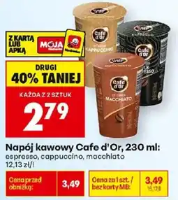 Biedronka Polsko Cafe d'Or napoj kawowy nabídka