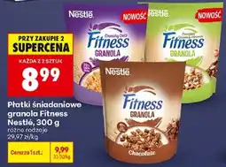 Biedronka Polsko Nestlé płatki śniadaniowe granola fitness nabídka
