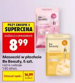 Biedronka Polsko Be Beauty Maseczki w płachcie nabídka