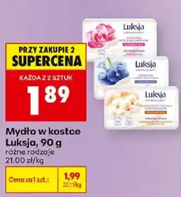 Biedronka Polsko Luksja mydlo w kostce nabídka