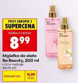 Biedronka Polsko Be Beauty mgiełka do ciała nabídka