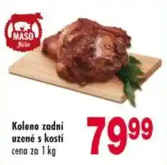 Maso Jicin Koleno zadni uzené s kosti
