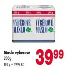 Qanto Výběrové máslo nabídka