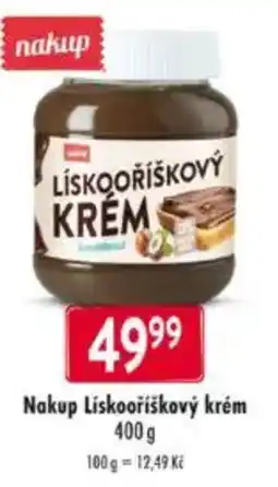 Qanto Nakup liskooříškový krém nabídka