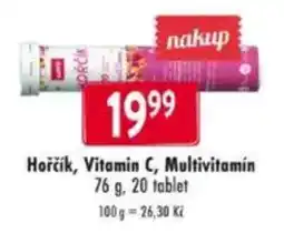 Qanto Hočič Vitamin C Multivitamin nabídka