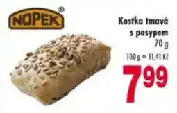 Qanto Nopek kostka tmavá s posypem nabídka