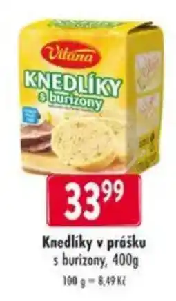 Qanto Vitana knedlíky s burízony nabídka