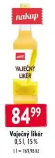 Qanto nakup vajecny liker nabídka