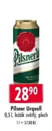Qanto Pilsner Urquell nabídka