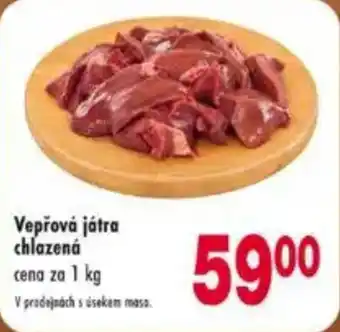 Vepřová játra chlazená