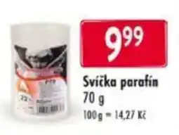 Qanto Svíčka parafín nabídka