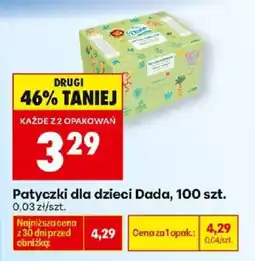 Biedronka Polsko Patyczki dla dzieci Dada nabídka