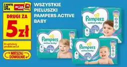 Biedronka Polsko Pampers active baby nabídka